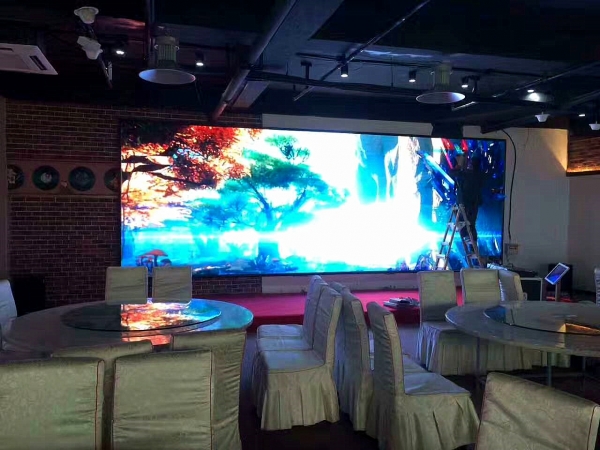 Indoor P6 Fixed LED Display for Restaurant