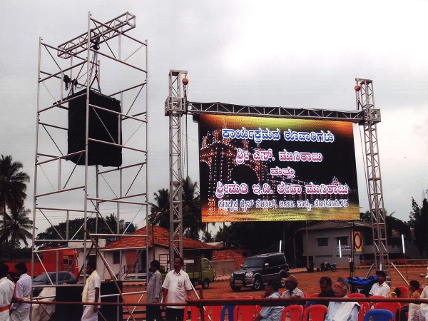 Outdoor P4.8 Rental LED Display for Events